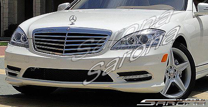 Custom Mercedes S Class Front Bumper  Sedan (2007 - 2013) - $690.00 (Part #MB-032-FB)